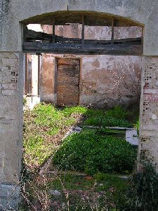 L'intérieur du lavoir